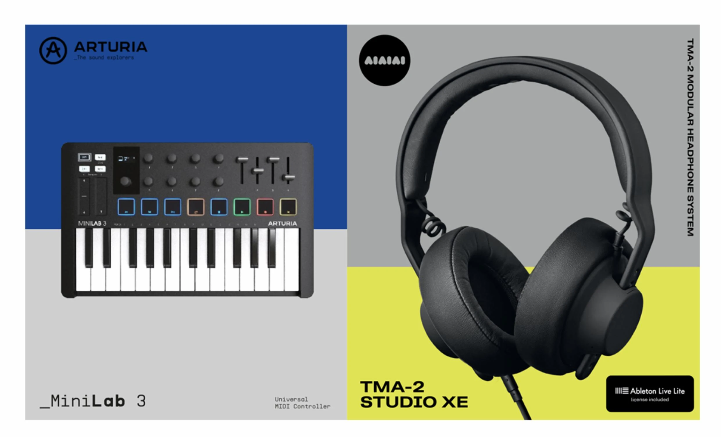 AIAIAI X Arturia Bundle - TMA-2 Studio XE (2024) & Minilab 3